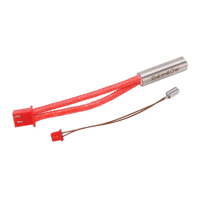 Stainless Steel Cartridge Heater Thermistor 40W 24V 2PCS Kit For Ender 3 S1 Pro 3D Printer Upgrade - Image 4